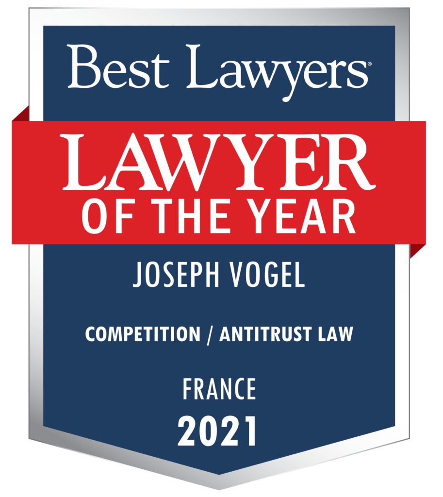 Lawyer of the year Joseph Vogel Competition Antitrust Law