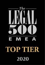 Legal 500 top tier