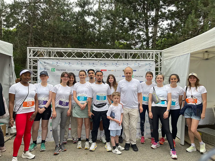 La Team Vogel à la Juri's Run 2025
