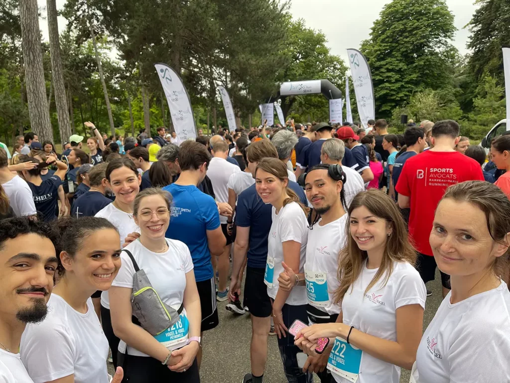 La Team Vogel à la Juri's Run 2025