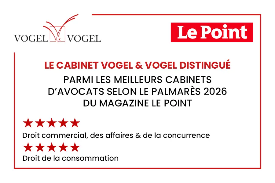 Palmarès 2026 Le Point avocats