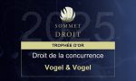 Sommet-droit V&V • Trophée d'Or • Droit de la concurrence